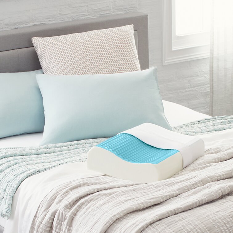 Gel cloud memory foam best sale pillow costco